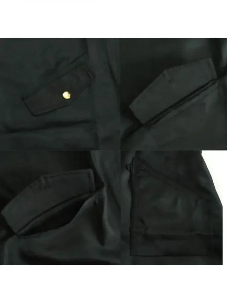 Men's Steampunk Vintage Tailcoat Jacket Gothic Victorian Frock Coat Uniform Halloween Costume