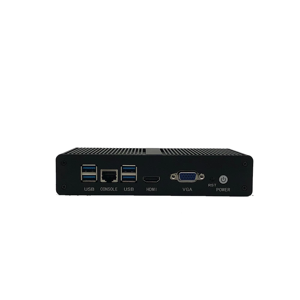 6th Thế Hệ Pentium 4405U Pfsense Mini Router Máy Chủ 6*1000M Lan Intel I211 Windows10 Linux HD VGA Dual màn Hình Máy Tính Để Bàn