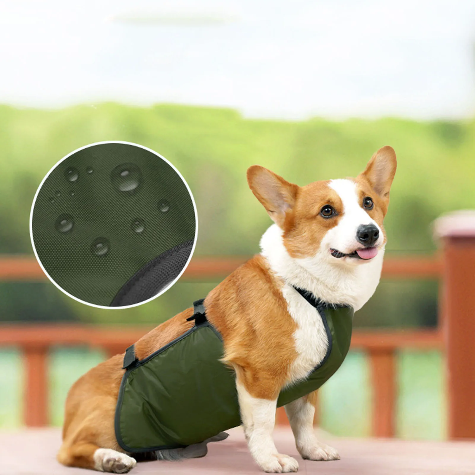 Large Dog Belly Band Waterproof Breathable Full Protection Easy To Clean Dog Bib Chest Protector For Pets