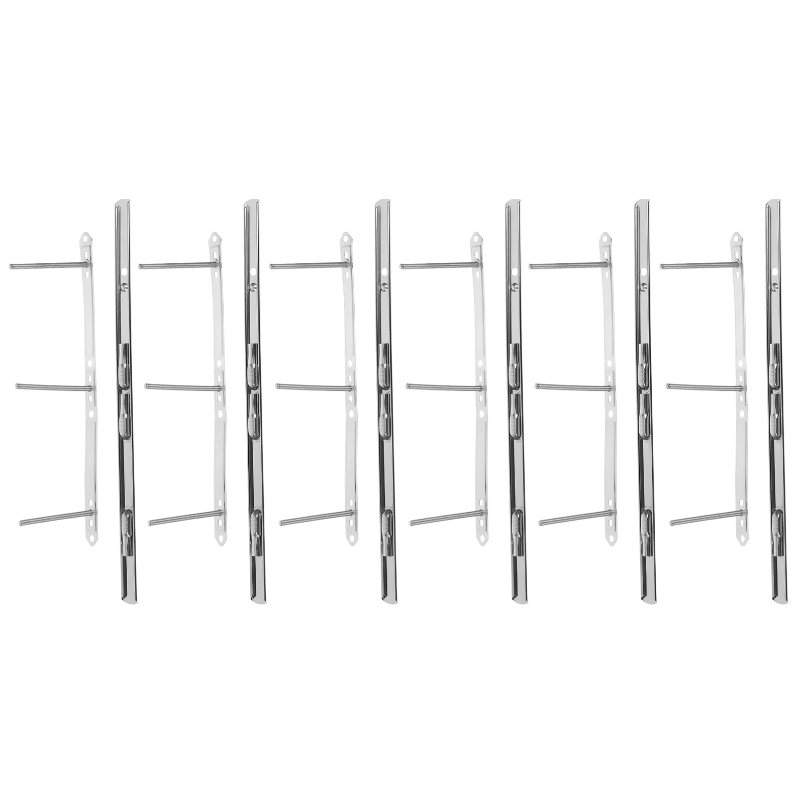 

6Pcs Three Hole Snake Shape Metal Binder Clips Book Fasteners Office School Loose Leaf Binding Tools