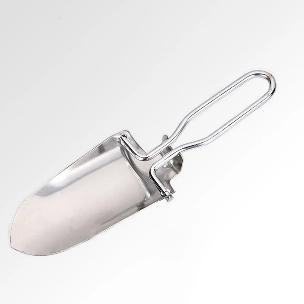 

Mini Folding Shovel Compact Stainless Steel Outdoor Spade For Camping Hiking Garden Travel Backpacking Tool Foldable Metal
