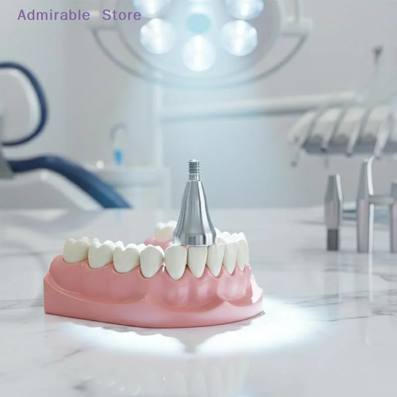 wDental Implant Healing Abutments Corrosion Resistant Regular Mini Multi Sizes Compatible with OSSTEM for Dental Labs