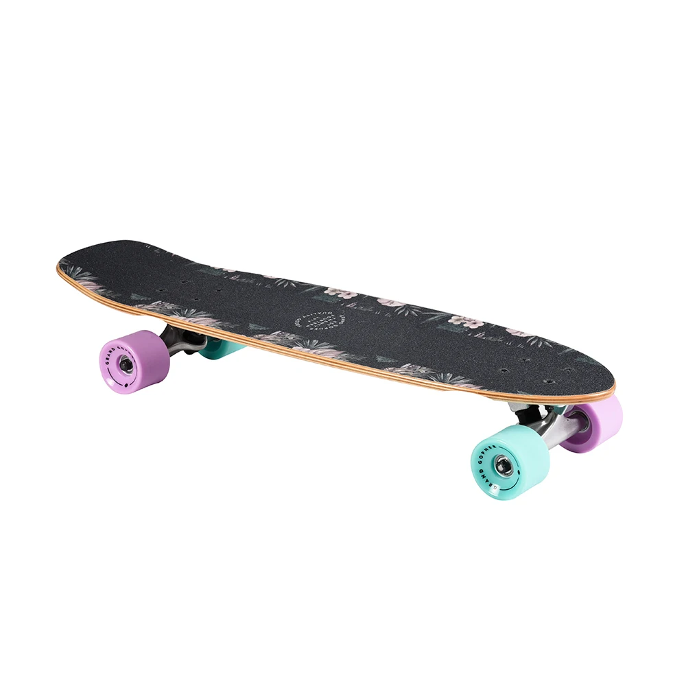 2024 Skate Board 4 wheels Custom Logo Beginner Maple Double Kick Wooden Completes Skateboards