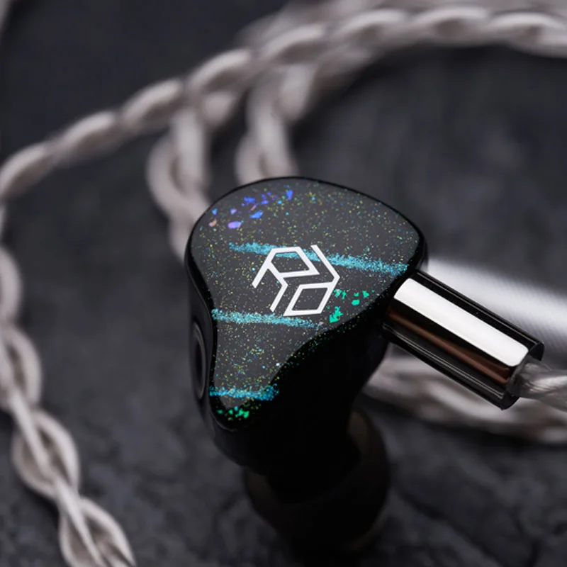 سماعة أذن Yanyin كانون II 4BA + 1 ديناميكية بيولوجية هايبرد HiFi IEM مع كابل عالي الجودة بتصميم مريح