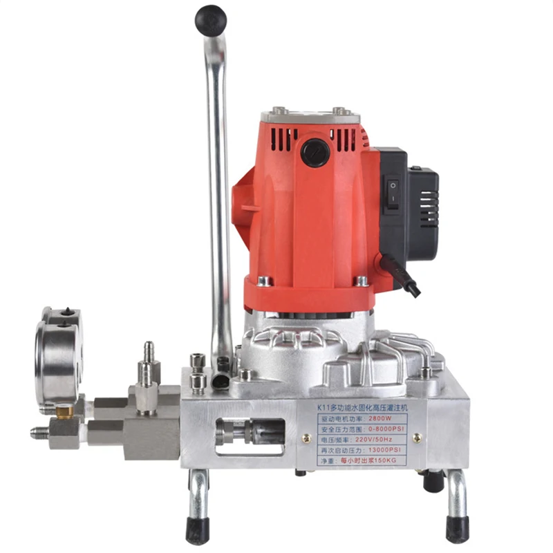 Free Smashing Brick Grouting Plugging Water-Curing High-Pressure Double Liquid Acrylate Grouting Machine Water-Curing Material