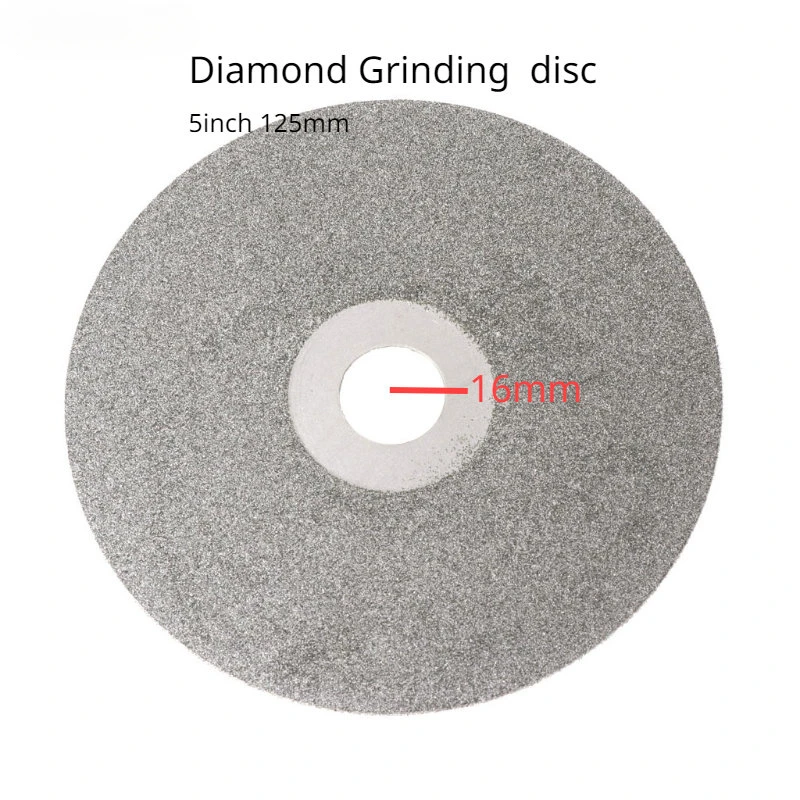 5inch 125mm Grit 80-3000 Diamond Grinding Coated Flat Lap Disk Grinding Disc Wheel Gems