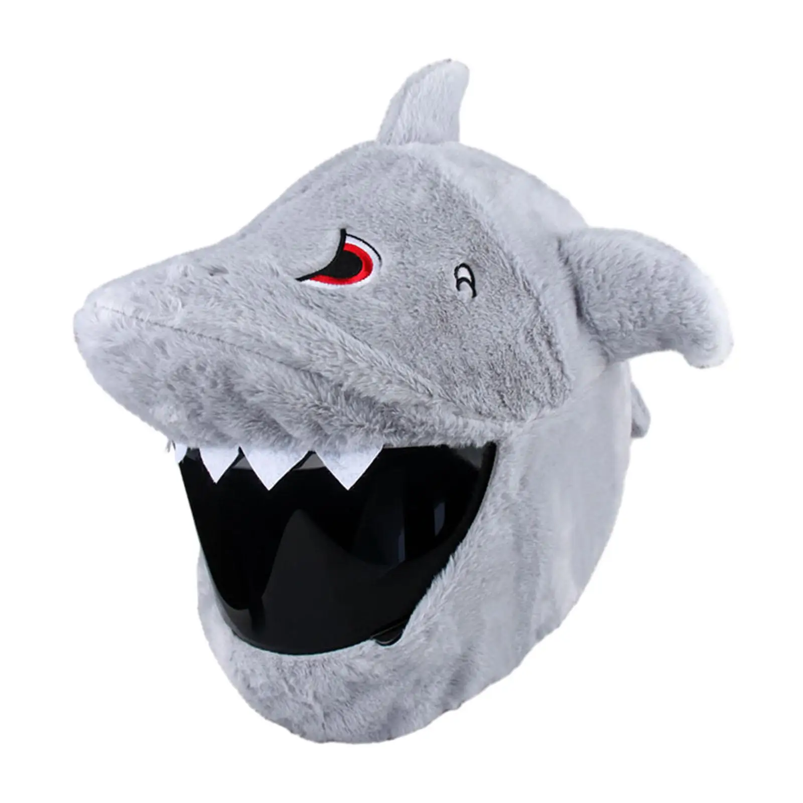 Motorcycle Helmet Cover Portable Dust Cap Warm Plush Animal Helmet Covers for