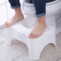 Squatty Potty Toilet Seat para adultos e crianças, fezes de banheiro, móveis para pés, mulher grávida, crianças, homens, idosos