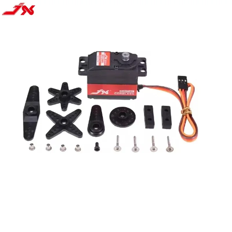 JX Servo PDI-6113MG 13kg·cm Cyfrowy silnik serwo - 0,11 s/60 ° Φ25,4 mm Rowek drążony, IP66 Odporny na kurz do przegubów robotów