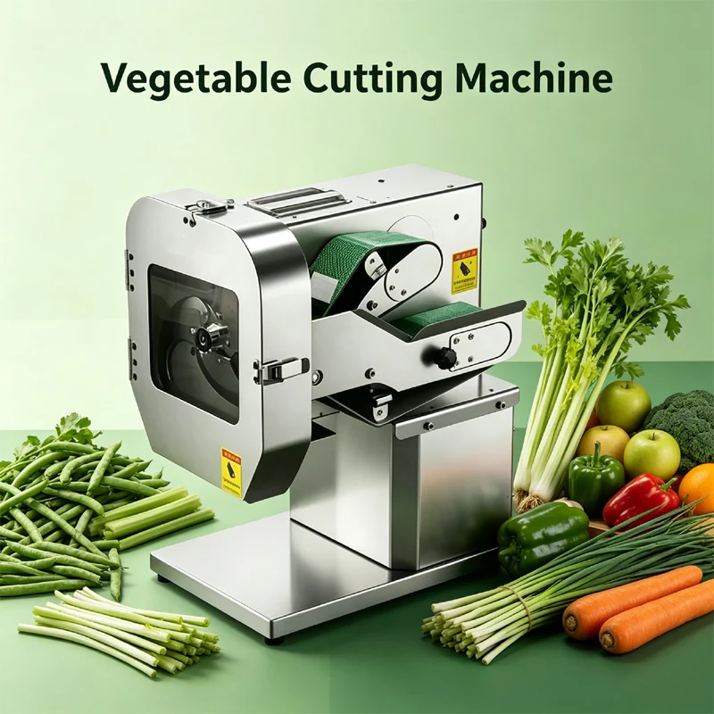 110V 220V Portable Household Commercial Electric Scallion Slicer Shredder Segmenter All-In-One Vegetable Cutting Machine