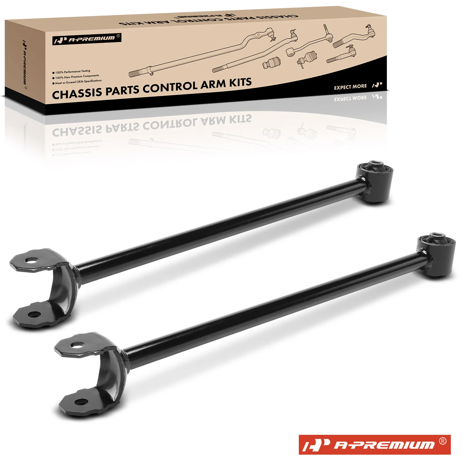 A-Premium 2x Rear Suspension Trailing Arm for Toyota Highlander 2008-2013 Venza 2009-2016