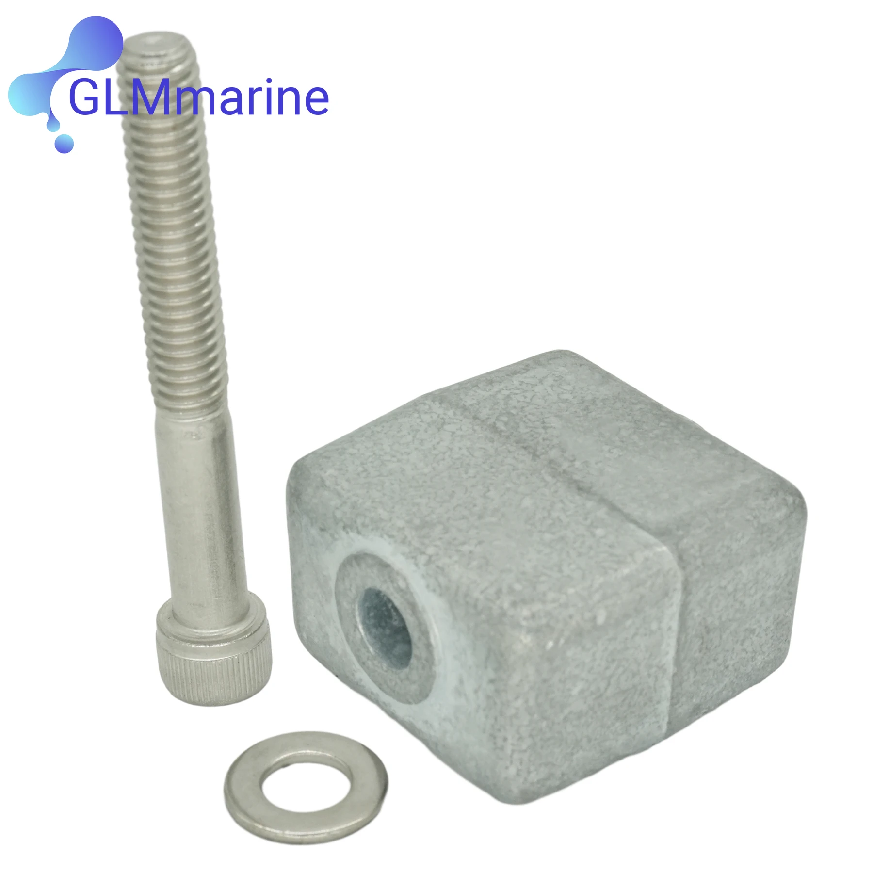 0436745 New Zinc Anode Kit 393023 for OMC Cobra for Johnson Evinrude BRP 50 To 225 HP Outboard Motor Replaces 0393023 436745 image 3