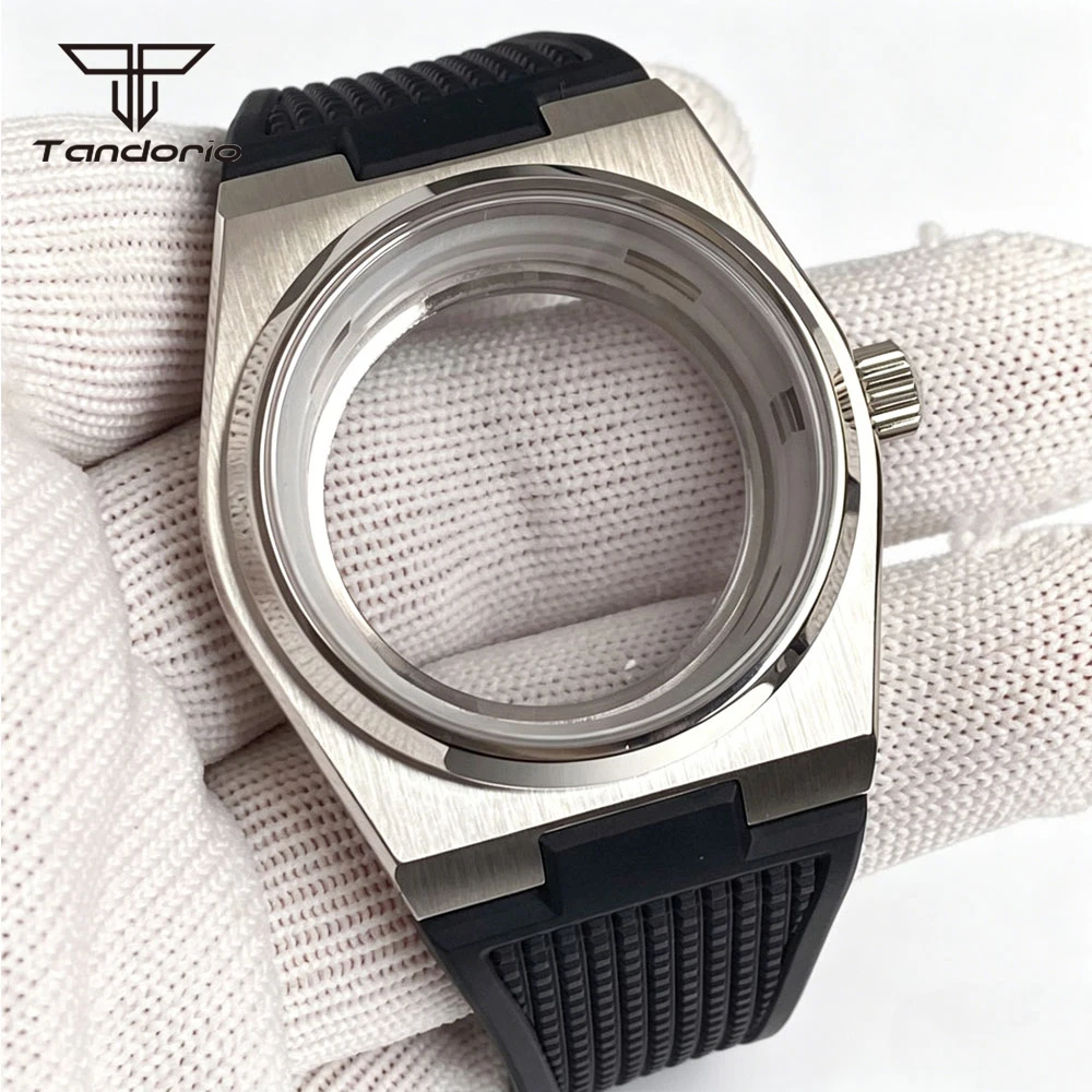 40mm-nh35-watch-case-band-sapphire-glass-for-prx-super-player-mod-parts-clear-back-fit-nh35-nh36-nh38-nh70-nh72-eta2824-pt5000