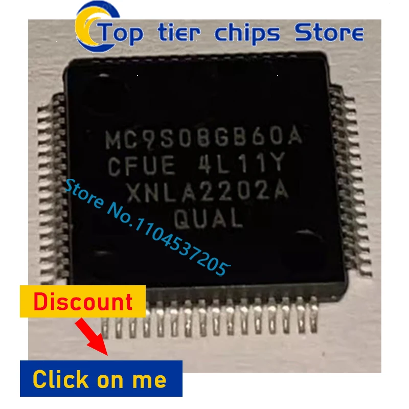 Chip da 5 pezzi MC9S08GB60A MC9S08GB60 LQFP-64