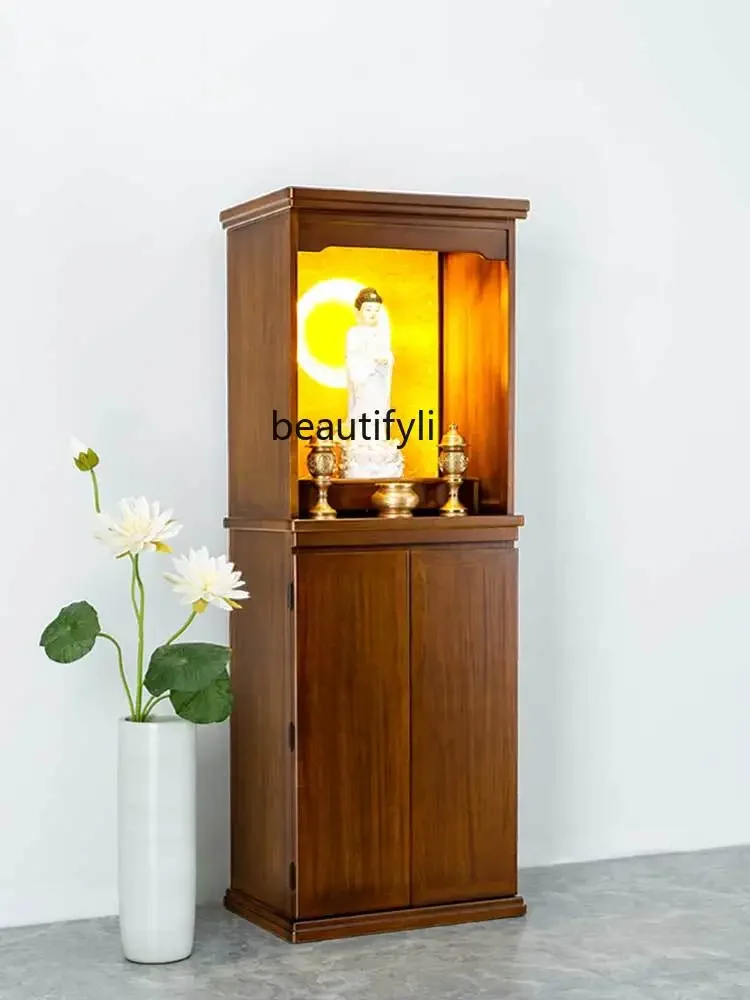 

Chinese Style Clothes Closet Household Economical Altar Altar Buddha Shrine God of Wealth Cabinet