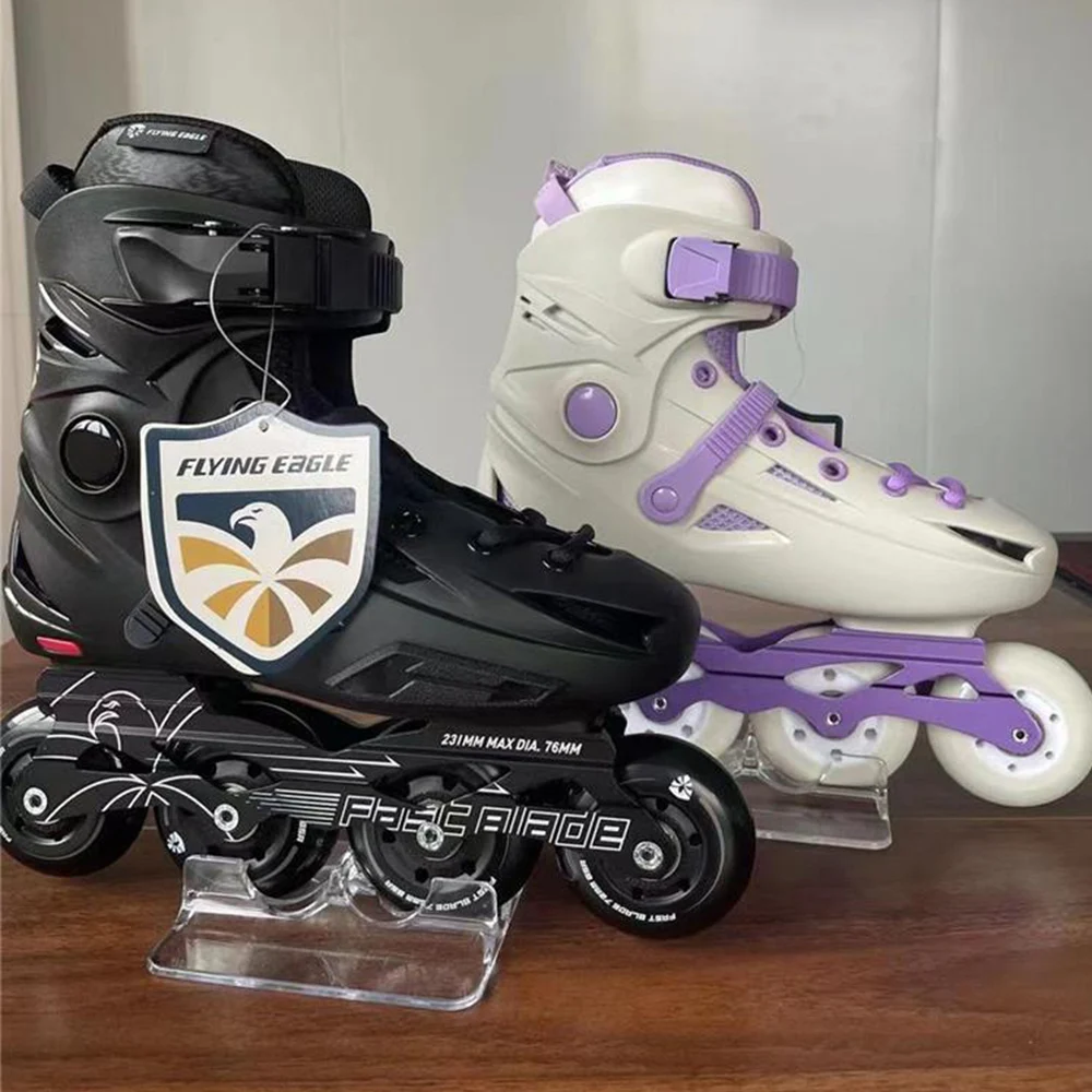 

Roller Skate 2023 Original Flying Eagle FAST BLADE Inline Skates Professional Roller Skating Shoe Slalom Sliding Free Skating