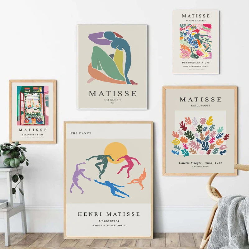 Henri Matisse Vintage Landscape Canvas Paiting Wall Art Prints And Posters Wall Pictures For Living Room Home Décor