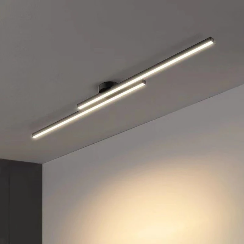 

Nordic Creative Long Entrance Aisle Modern minimalist Luxury Corridor Ceiling Light Doorway Balcony Home LED