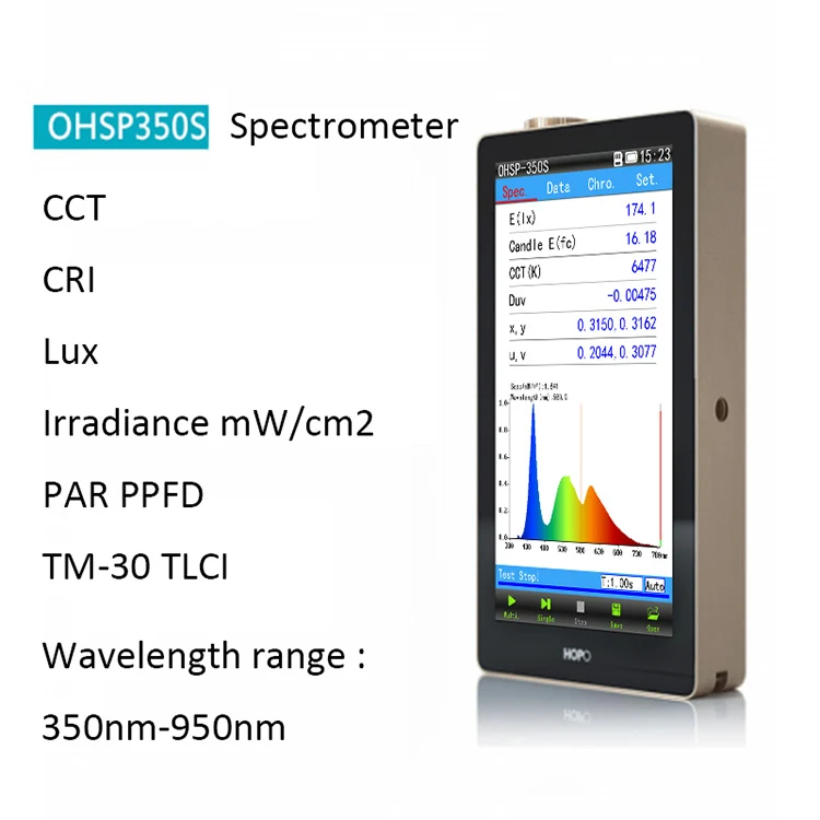 350S 350-950nm Portable Nir Spectrometer