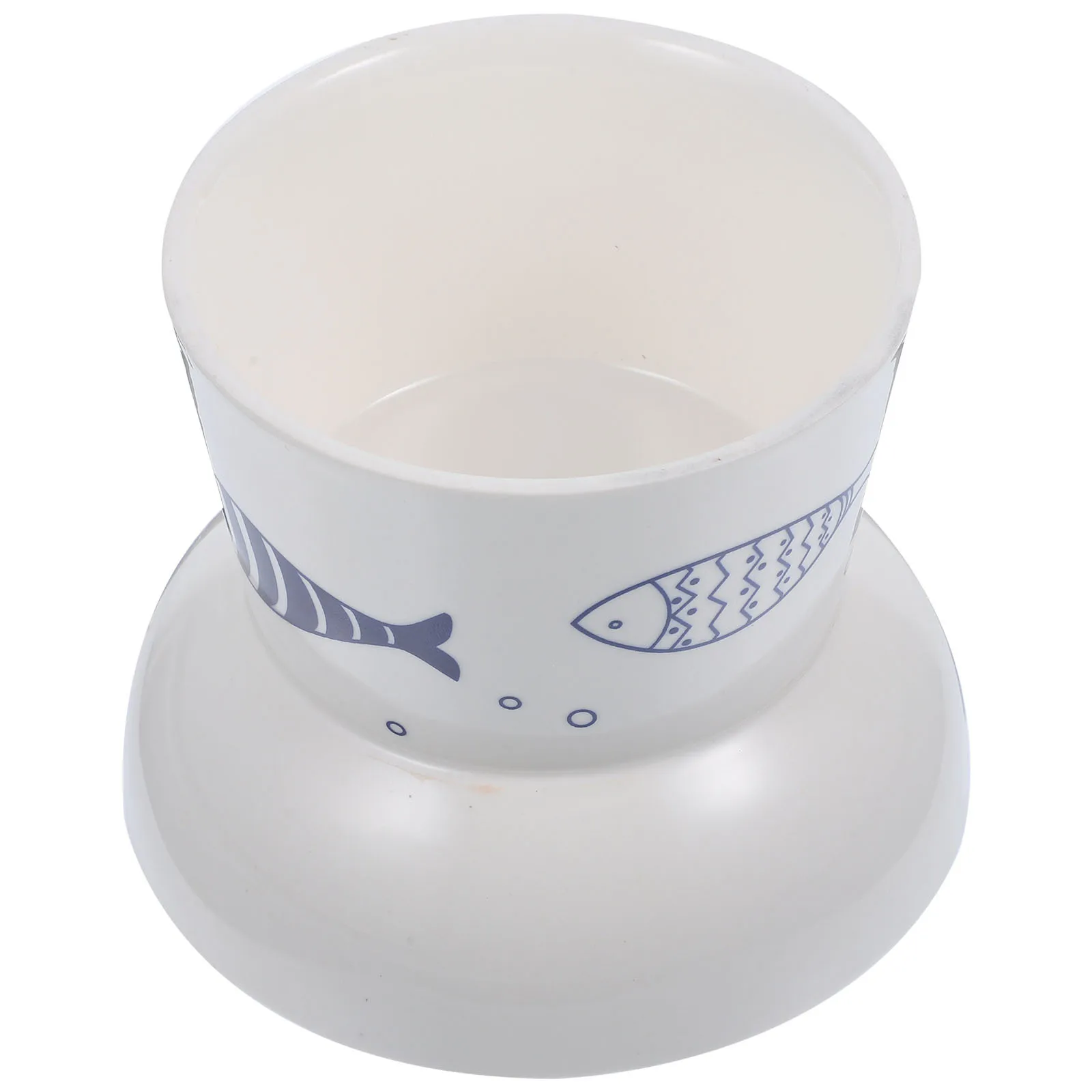 

Adorable Pattern Ceramic Cat Bowl High-Grade Material Durable Nonslip Design Easy Clean Smooth Surface Large Capacity Pet