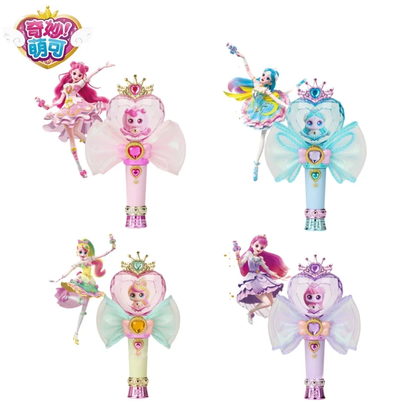 

Корейская милая сказочная волшебная палочка, сезон 7, новые милые светящиеся игрушки принцессы для девочек, замечательная светящаяся игрушка в форме сердца