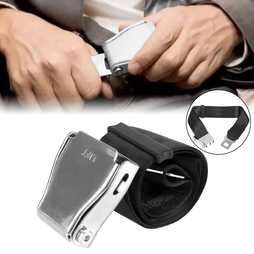 With Aircraft Buckle Kid Safety Travel Harness Extended Lengthened Car Seat Belt Extender Adjustable Car Seat Safety Belt