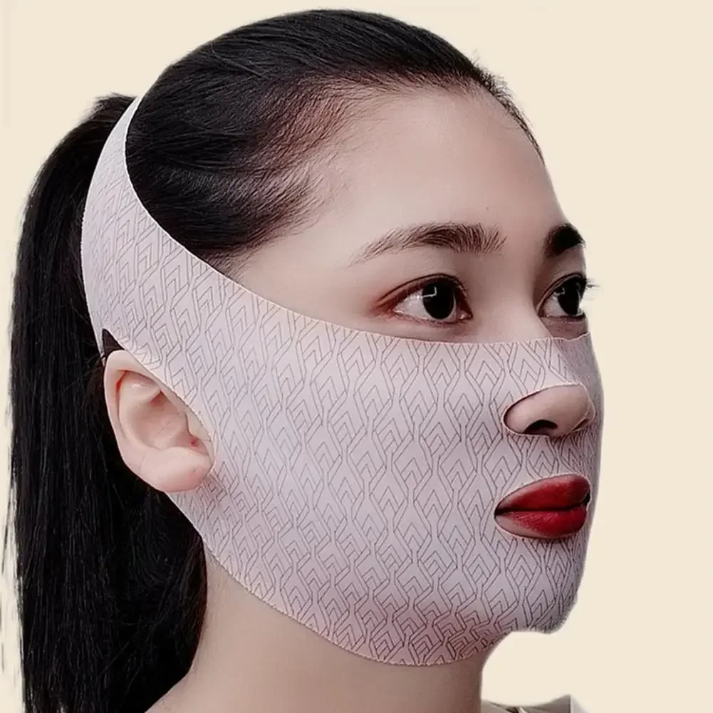 Lifting Anti Rimpel V Shaper V Line Lifting Masker Gezichtsband Band Slaapmasker Schoonheid Gezondheid Kin Wang Afslankbandage