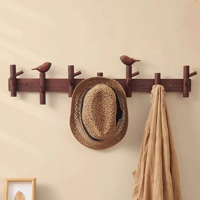 

Creative Bird Coat Racks Wooden Wall Storage Clothes Hanger Entrance Hall Organizers Clothing Rack Furniture for Home Coat Hook