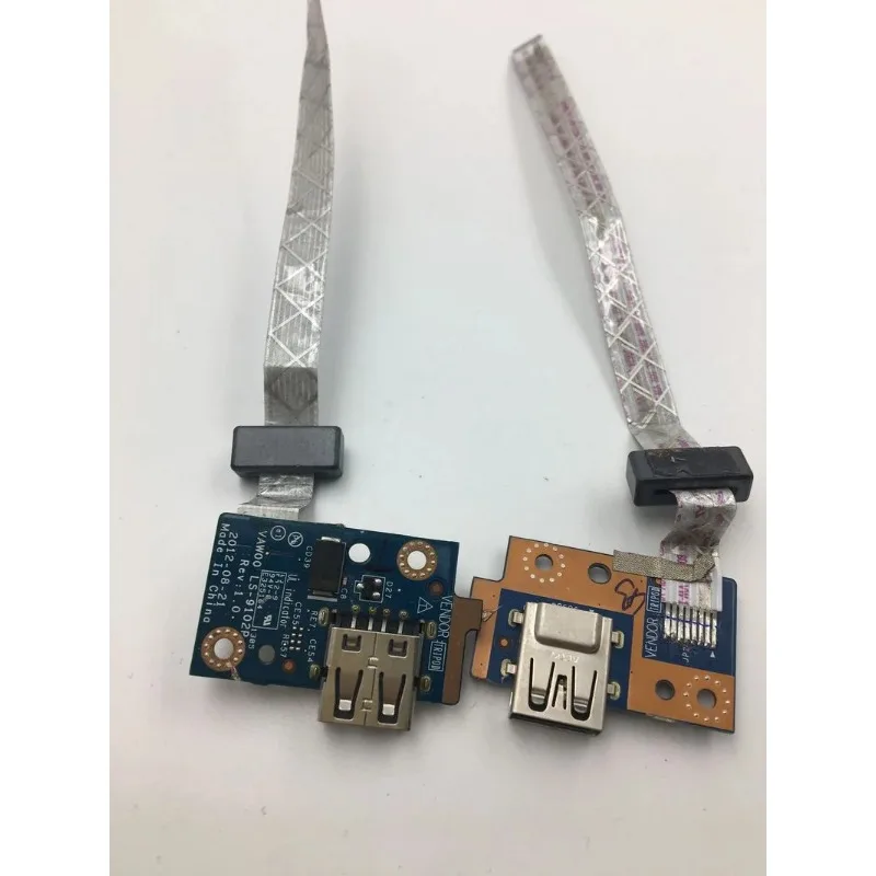 

Оригинальная плата USB Jack для DELL Inspiron 15 M531R 5535 3521 5521 3721 P28F 3537 Φ 0XFKH2 075PM1