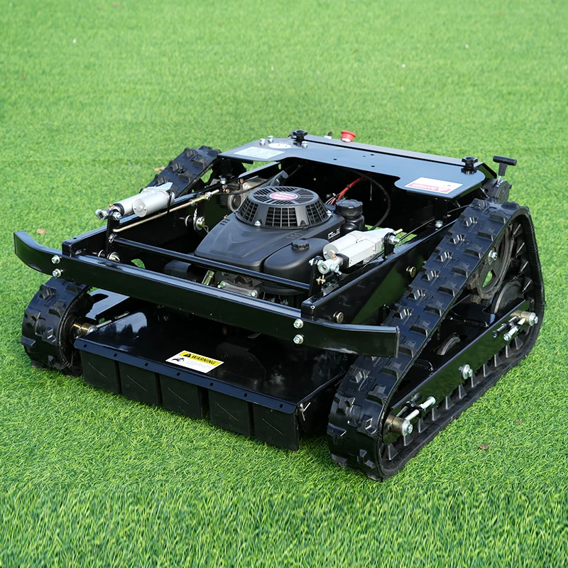 

Customized Crawler Remote Control Mower Self-propelled Cordless Mower Robot 4 Stroke Tractor Weeder Euro 5 Emission Standard