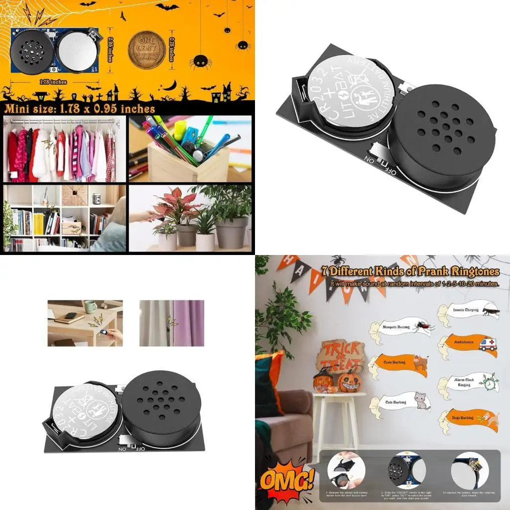 

Noise Maker Sound Prank Device Invisible Noisemaker Practical Joke Props Toy A2UB