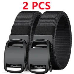 2pcs Versatile Men's Tactical Belts - Durable, Adjustable Design - for Outdoor Hunting & Sports Enthusiasts
