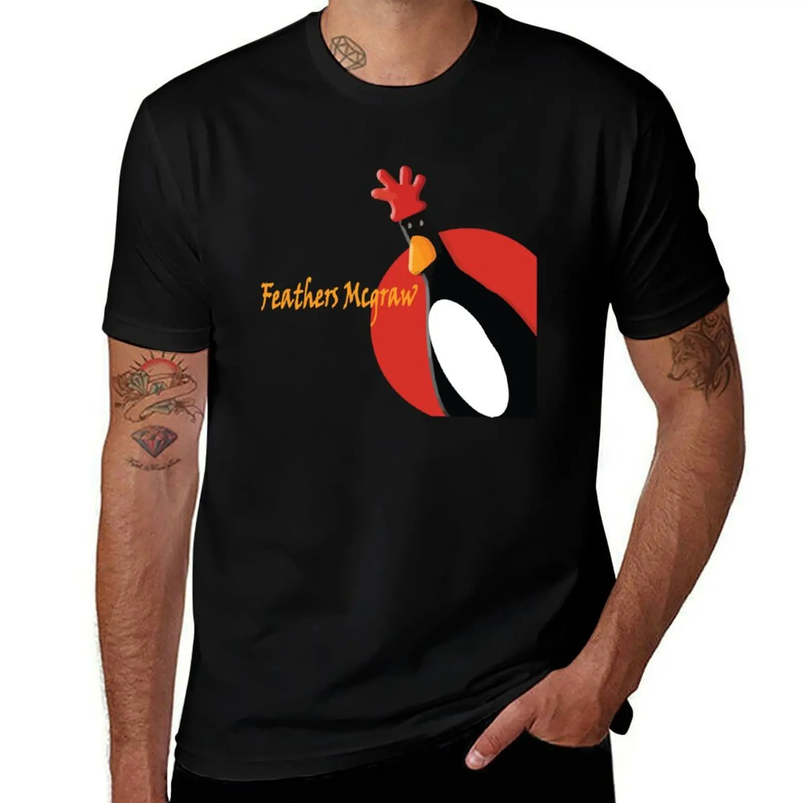 

Feathers Mcgraw Classic T-Shirt cotton t shirt man funny t shirts man