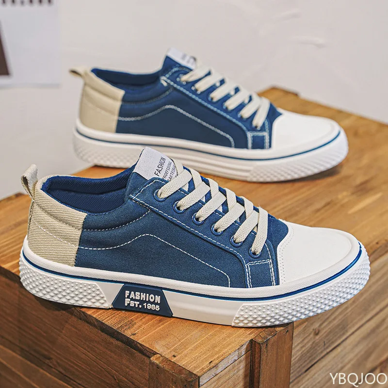 أحذية رجالية خفيفة الوزن قابلة للتنفس، أحذية قماشية جديدة مريحة بمقاسات كبيرة، أحذية رياضية كاجوال عصرية للرجال #6