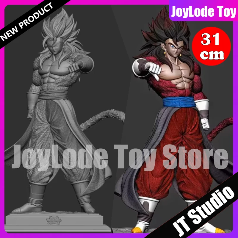 

Новая фигурка Vegetto из аниме Dragon Ball, 31 см, JT Studio, фигурка Vegetto SSJ4, статуэтка из ПВХ, украшение для рабочего стола, коллекционные игрушки, подарки
