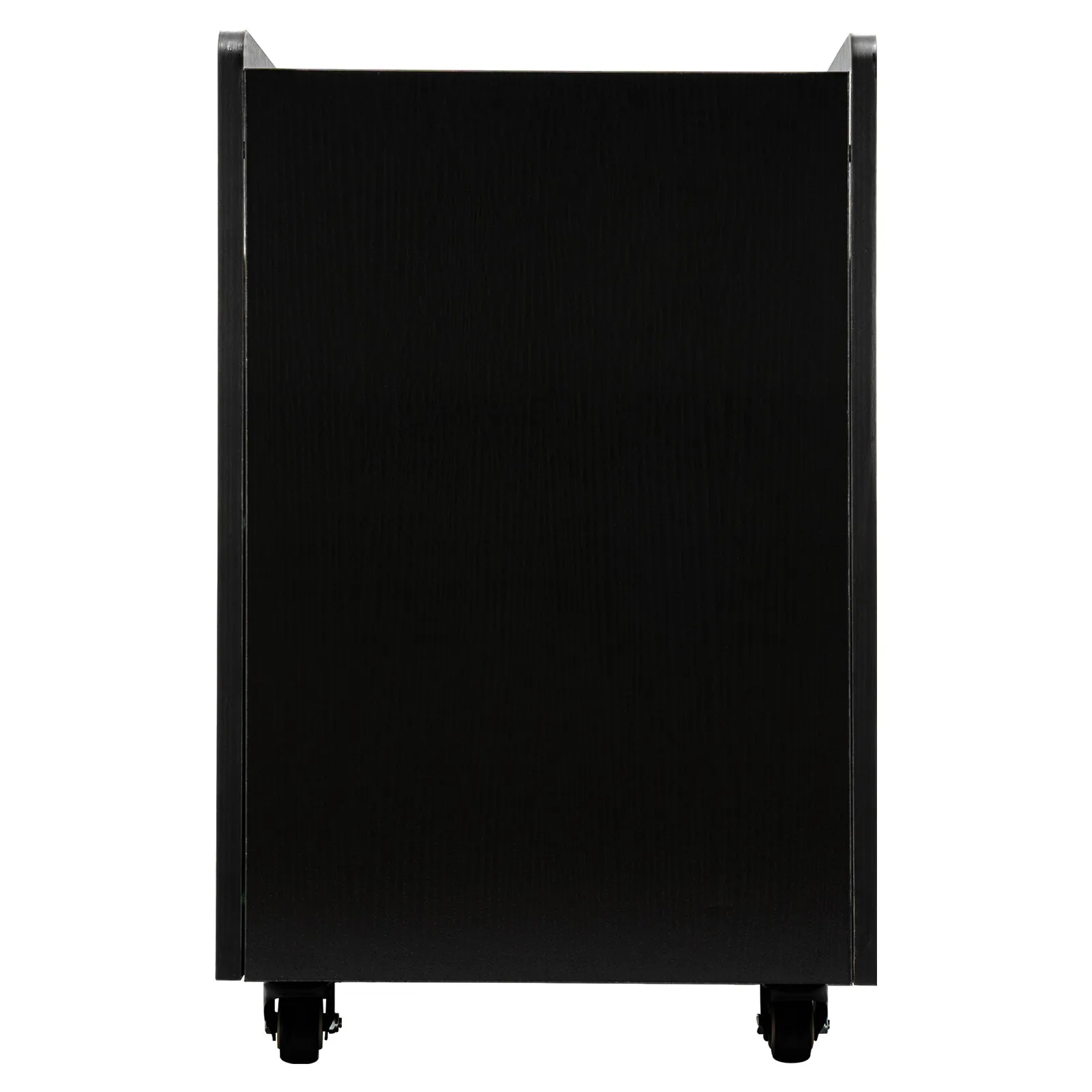 20スロットMDFモバイルロールファイルオーガナイザーカートコンパートメントカートファイルホルダー（キャスター付き）