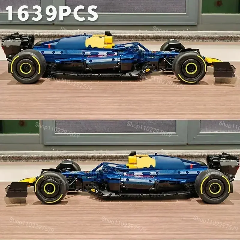جديد 1361/1639 قطعة Speed Champions RB20 SF24 سيارة سباق مكعبات بناء 1:8 سيارة سباق نموذج عرض قابل للتجميع هدايا سيارات رياضية #1