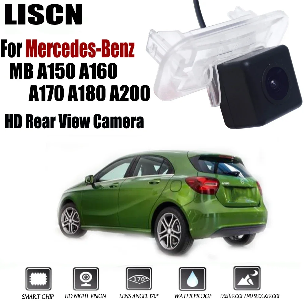 Rear View Parking Camera For Mercedes-Benz MB A150 A160 A170 A180 A200 Night Waterproof Backup Reversing Camera Trunk