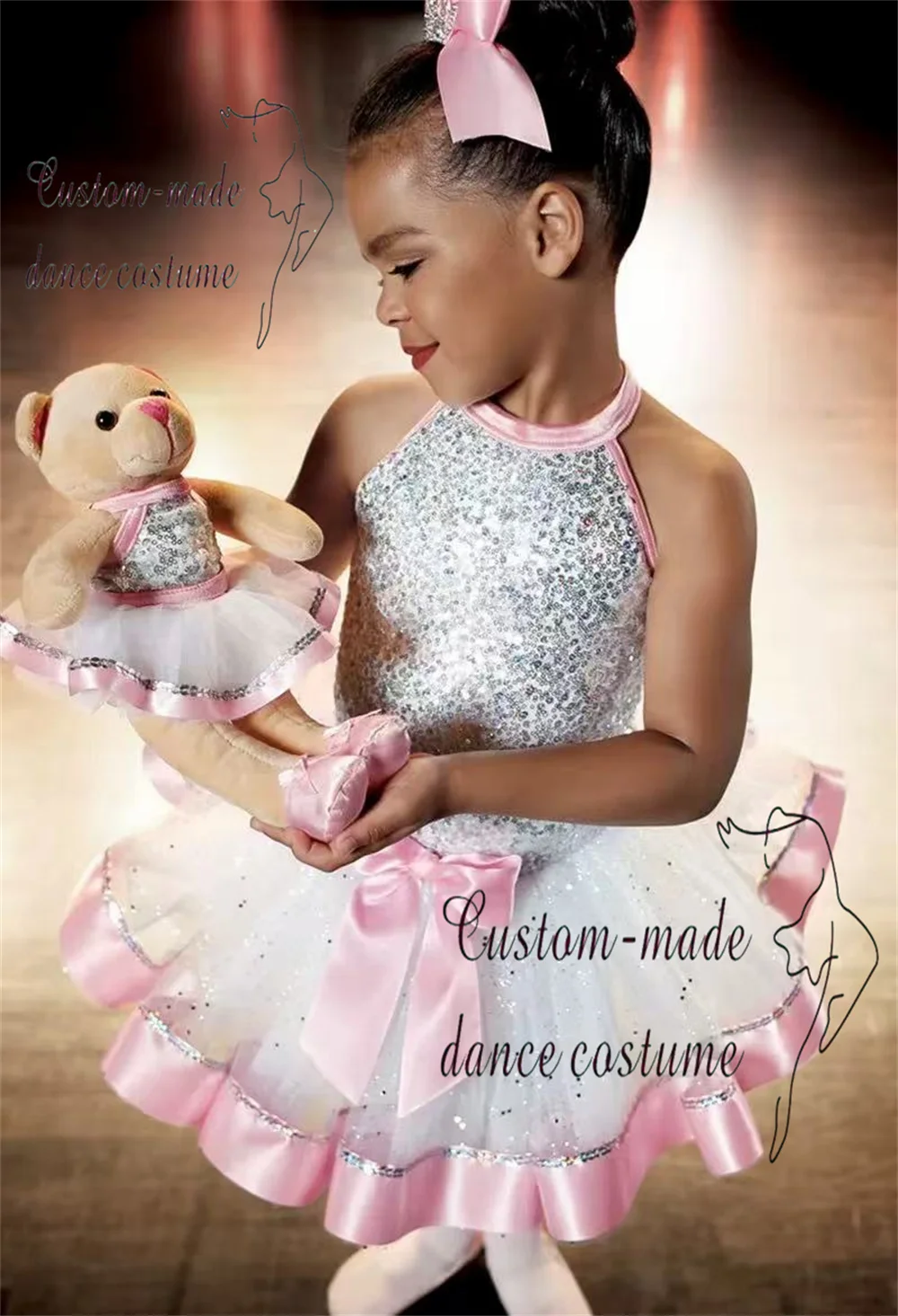 Girls', teenagers', children's concerts, costume performances, stage costumes, jazz dance costumes, modern dance costumes, balle