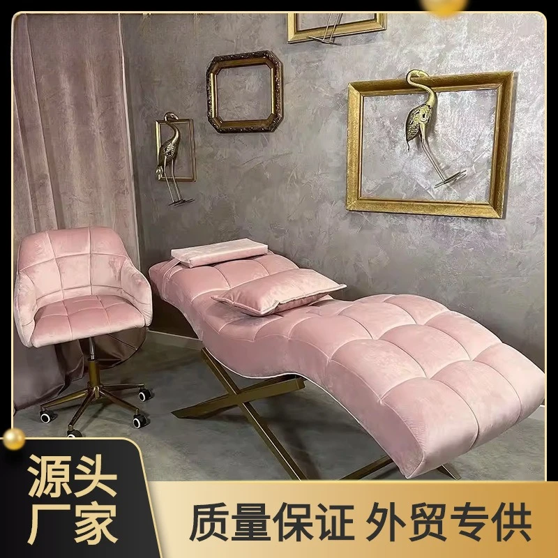 Special wholesale for eyelash bed, cross foot beauty bed, manicure, face washing, ear tattoo embroidery, tattoo beauty salon