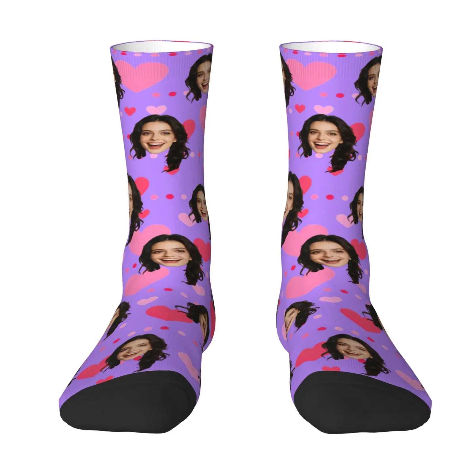 Custom avatar socks for men and women custom photo socks personalized picture socks photo socks personalized gifts view 4
