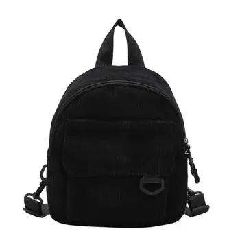 迷你背包,ins風超火,可愛通勤化妝包,燈芯絨質感,學生百搭背包 8 最佳銷售 可愛迷你背包 - №2