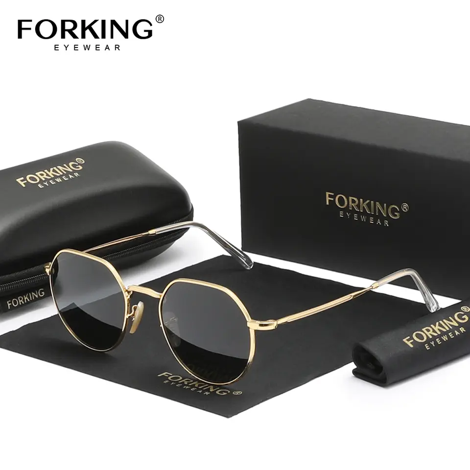 Black cat-eye sunglasses