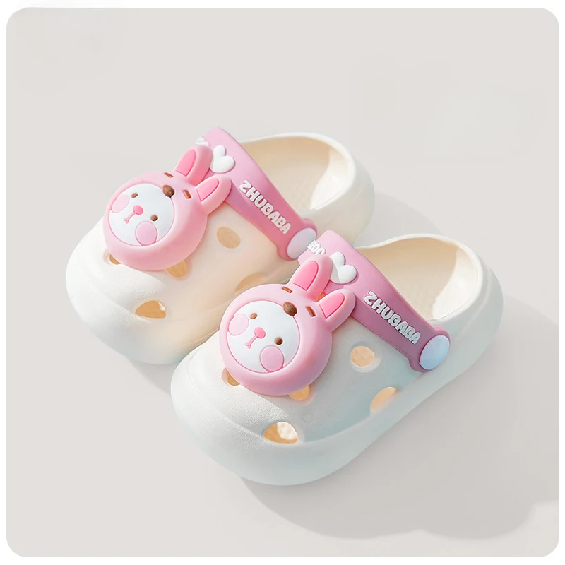 Pig Dad Summer children\'s Cool pantofole per bambini Cartoon Headband antiscivolo Soft Bottom pantofole per la casa scarpe con foro per bambini