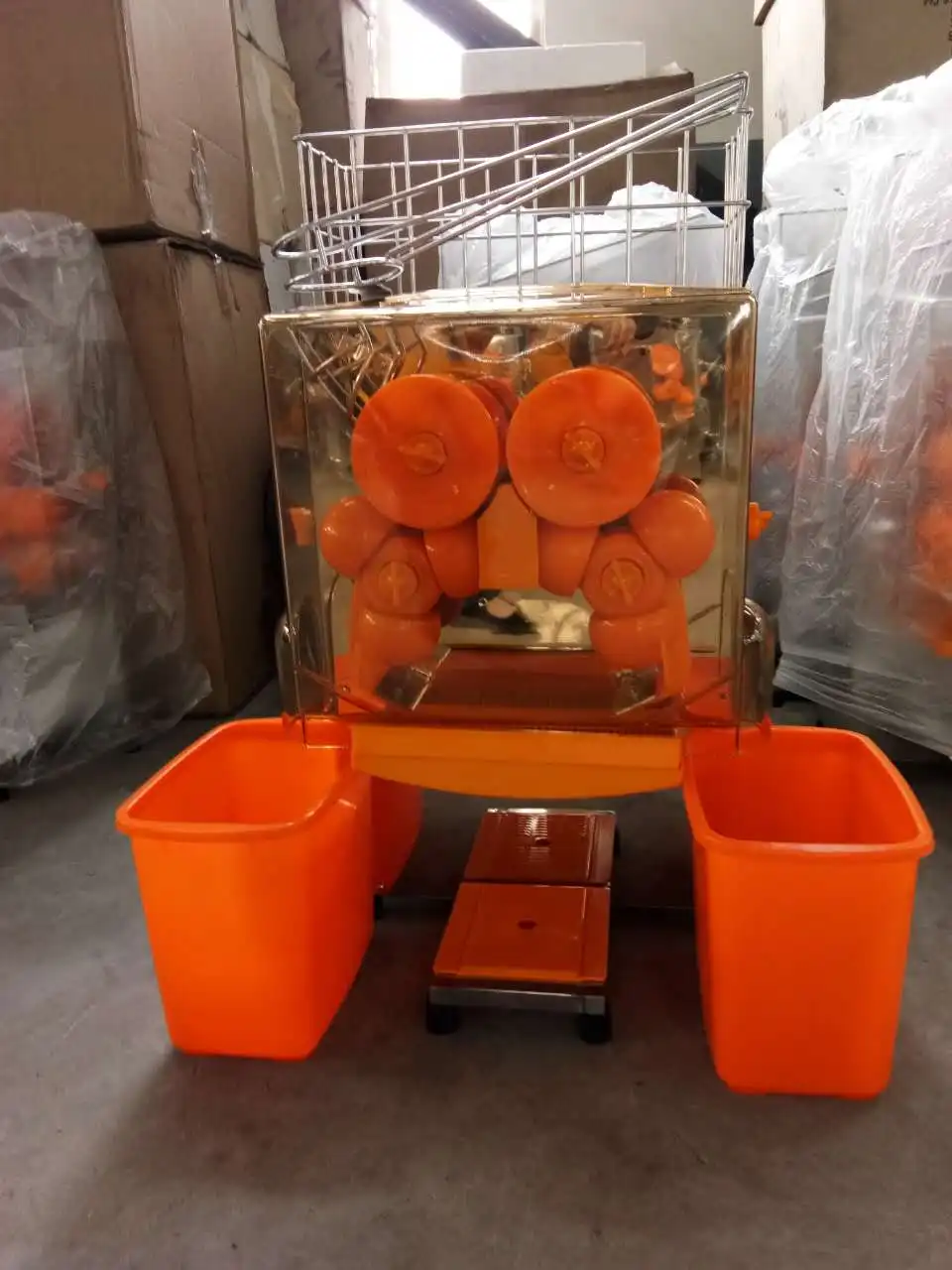 High Efficiency Grapefruit Juice Pressing Machine