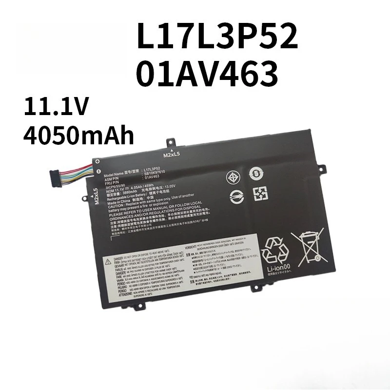 Compatible with ThinkPad L480 L490 L580 L590 L14 L15 Gen 1 / 2 high-quality laptop battery