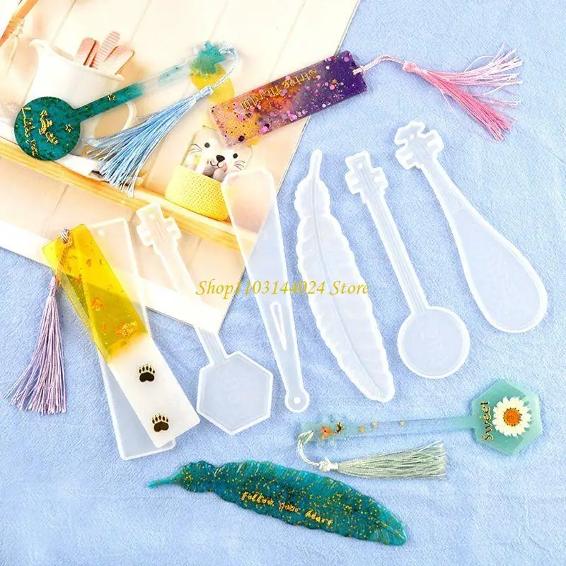 N5KE DIY Mould Pipa Rectangle Epoxy Resin Casting Mold for Crafts