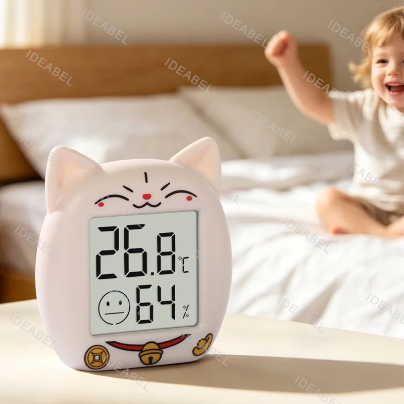 Digital Thermometer Hygrometer Indoor Temperature LCD Electronic Monitor Hygrometer Outdoor Room Temperature Meter