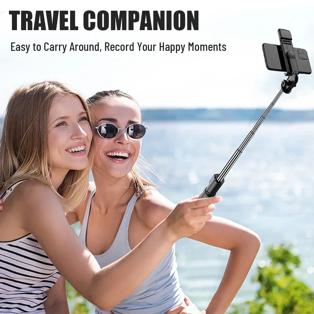 New  Bluetooth Handheld Selfie Stick 360 Retractable Multifunctional Tripod Selfie Stick