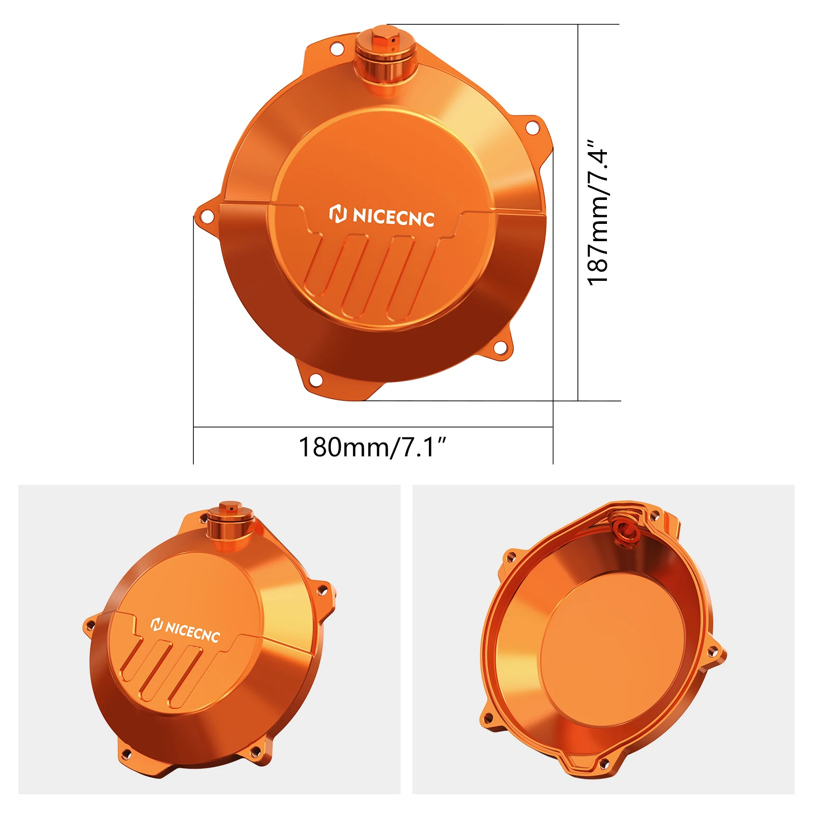 For KTM EXC 300 XCW 300 250 2024 XC SX SXF XCF SMR 300 250 350 450 2023 2024 Motorcycle Reinforced Clutch Cover Guard Protector